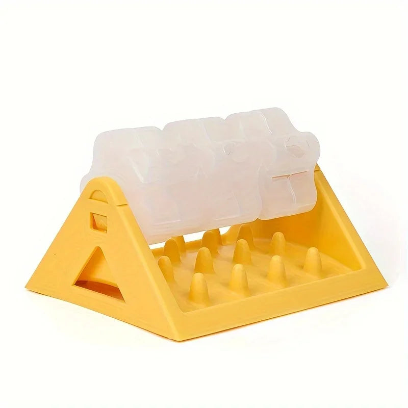 Flower Rotating Food Dispenser