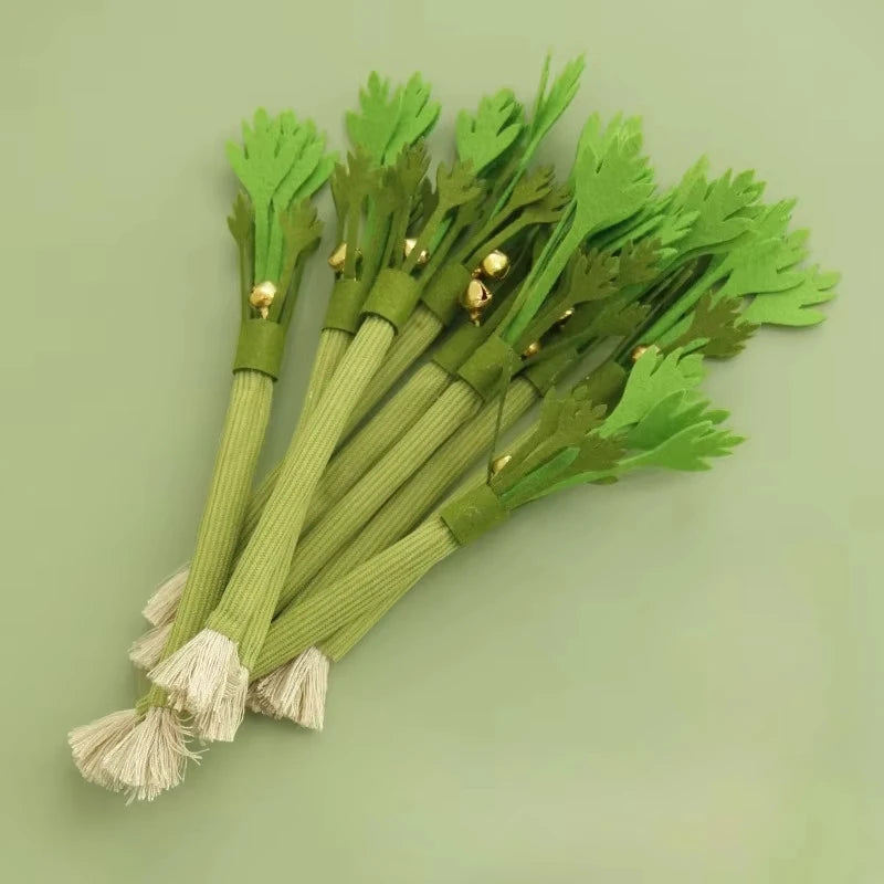 Interactive Self Playing Catnip Molar Stick Toys