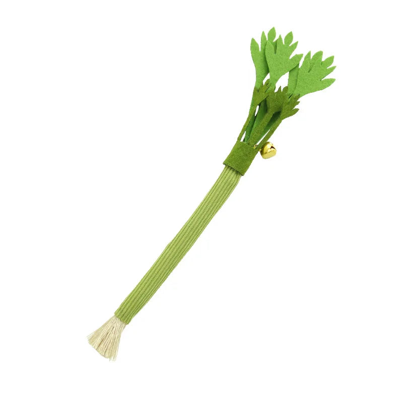 Interactive Self Playing Catnip Molar Stick Toys